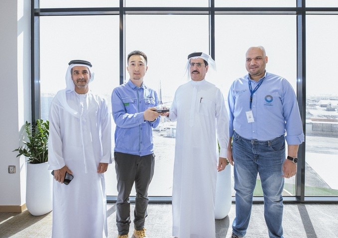 HE Saeed Mohammed Al Tayer inspects work progress at 4th & 5th phases of the Mohammed bin Rashid Al Maktoum Solar Park