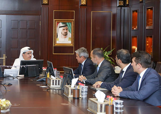 MD & CEO of DEWA welcomes delegation from SAP