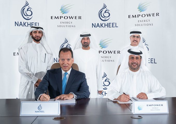 Empower acquires 19 District Cooling Plants from Nakheel for AED 860 million.