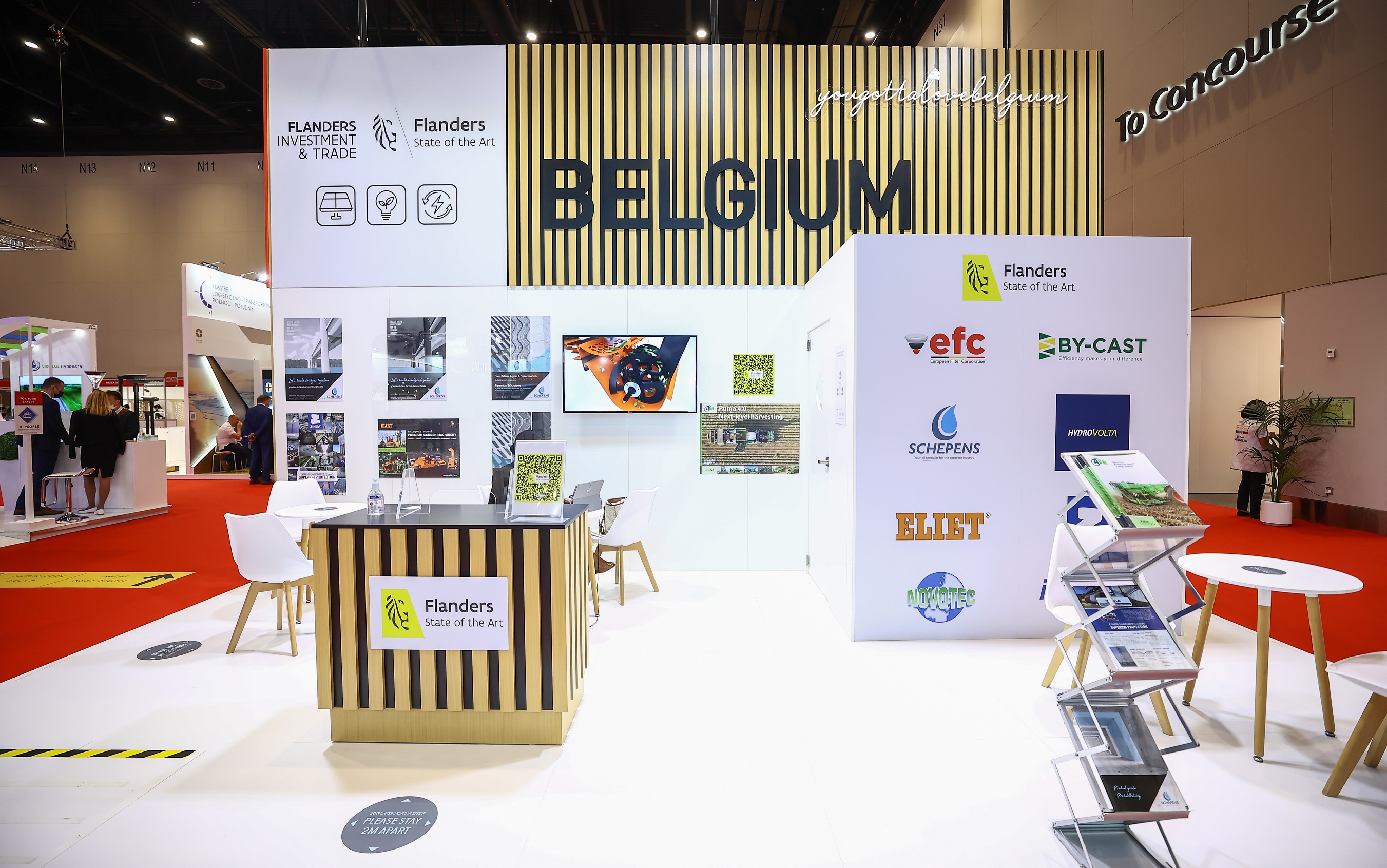 Belgian companies showcase their latest technologies in energy and water during their participation in WETEX and Dubai Solar Show 2022