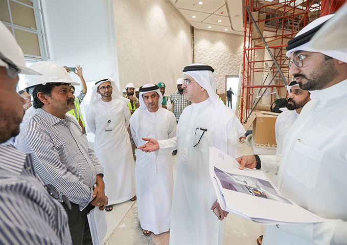 HE Saeed Mohammed Al Tayer reviews progress of Innovation Centre