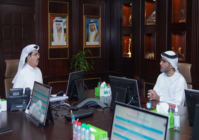  HE Saeed Mohammed Al Tayer discusses cooperation with Undersecretary for Energy and Petroleum Affairs at the Ministry of Energy and Infrastructure