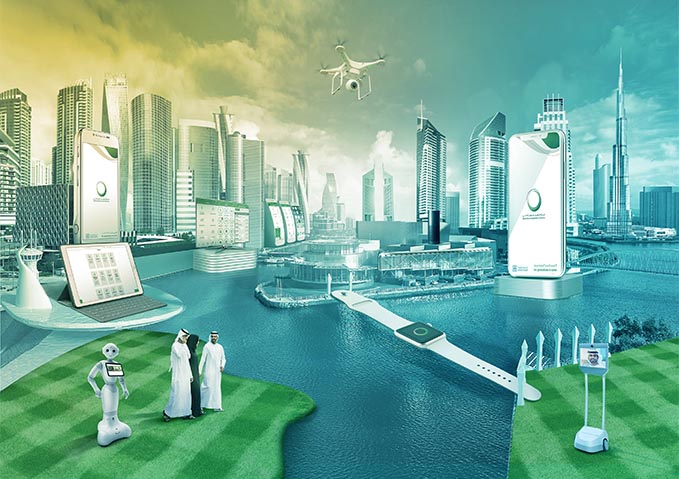 تطبيق هيئة كهرباء ومياه دبي الذكي وموقعها الإلكتروني ضمن أفضل ثلاثة على مستوى حكومة دبي