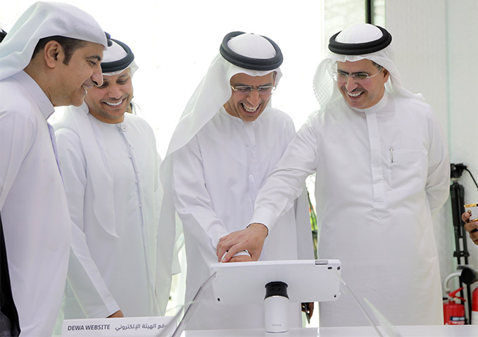 تجاوب كبير من متعاملي هيئة كهرباء ومياه دبي لاستخدام الخدمات الذكية خلال "أسبوع بلا مراكز خدمة"