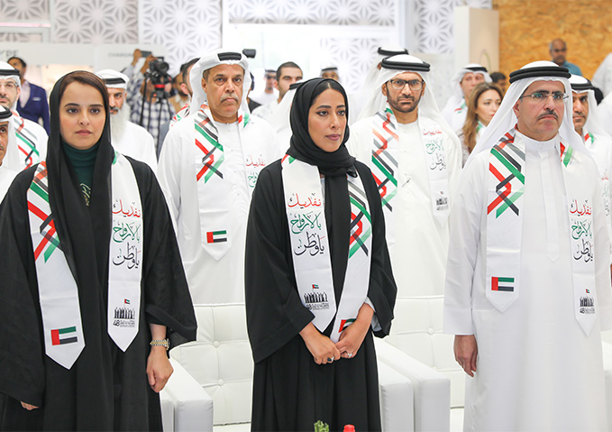موظفو هيئة كهرباء ومياه دبي يحتفلون باليوم الوطني الثامن والأربعين وسط أجواء وطنية وتراثية مميزة