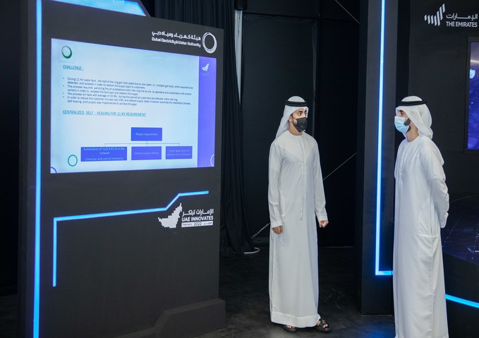 هيئة كهرباء ومياه دبي تسجل مشاركة فاعلة في فعاليات "الإمارات تبتكر 2022" 