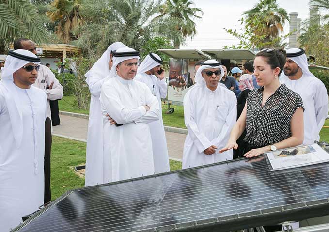 هيئة كهرباء ومياه دبي تنظم معرض الابتكار في مجمع محطات جبل علي 
