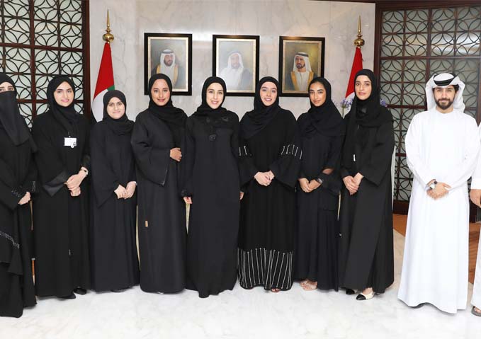 Her Excellency Shamma Al Mazrui welcomes members of DEWA’s Youth Council