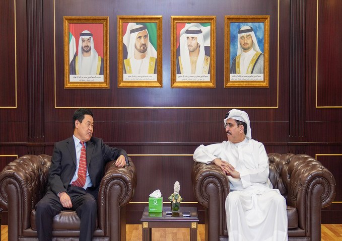 معالي سعيد محمد الطاير يستقبل نائب القنصل العام لجمهورية الصين الشعبية في دبي
