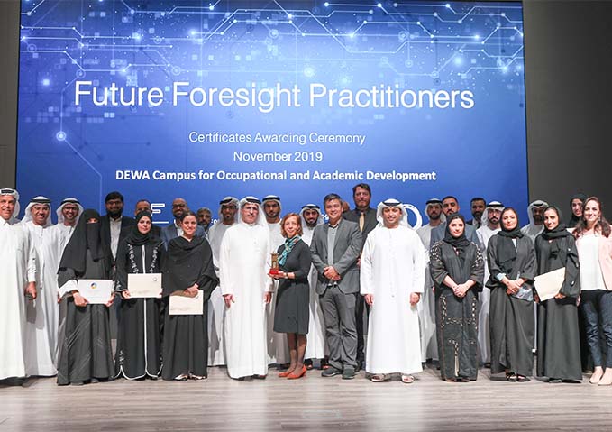 DEWA organises training for employees with Institute for the Future on shaping and anticipating the future