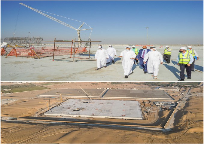 DEWA completes 72% of Lusaily water reservoir to increase water storage capacity in Dubai to 1002 MIG