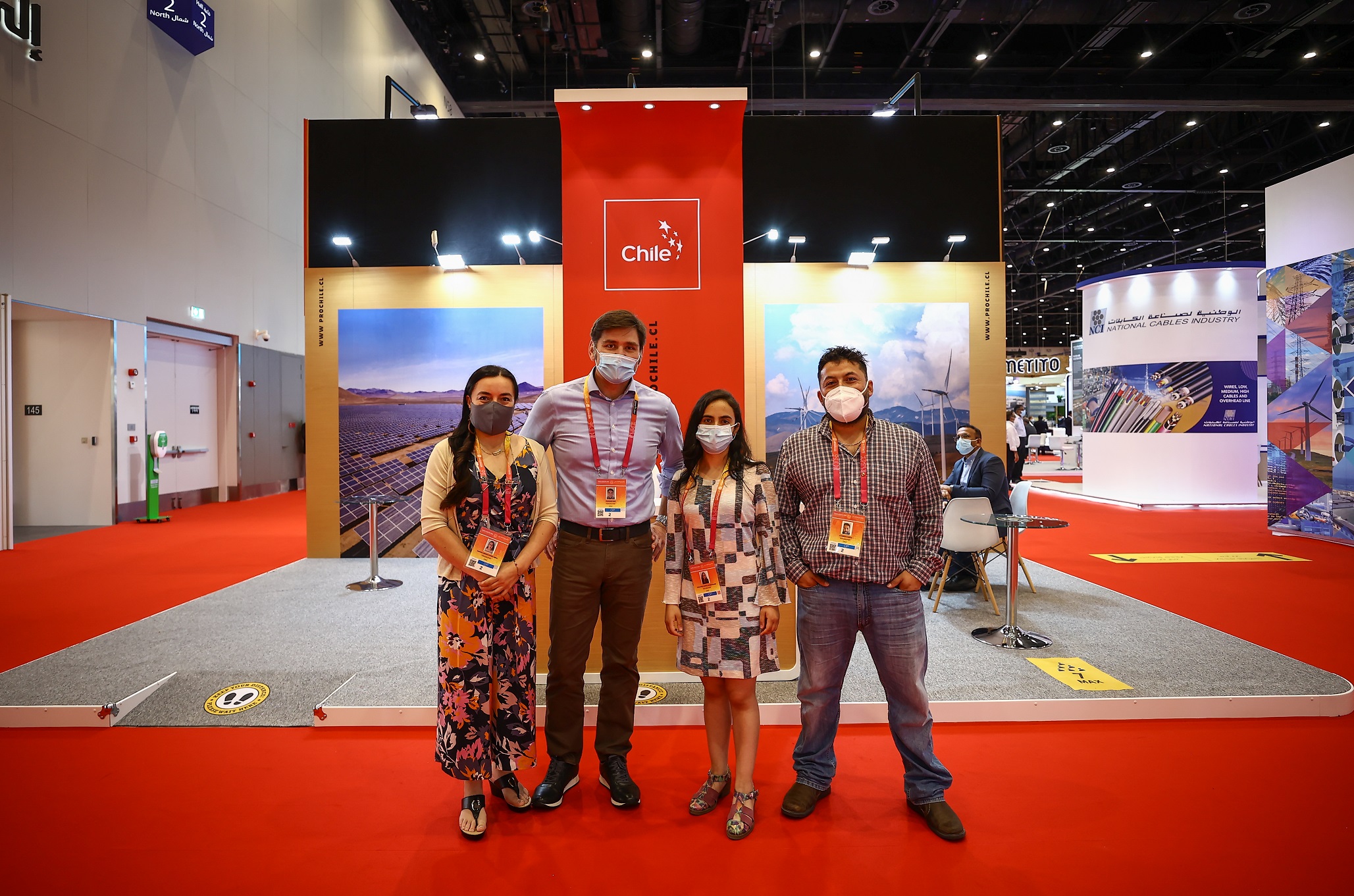 Chile showcases latest renewable energy technologies during its participation in WETEX and Dubai Solar Show 2022