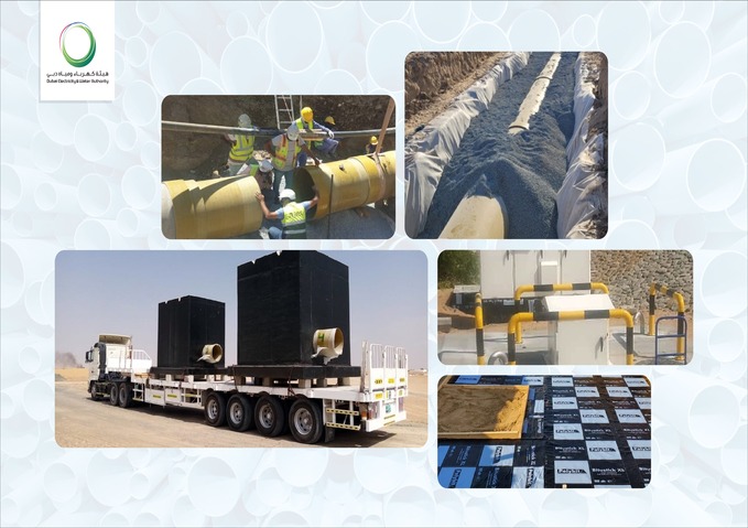 DEWA’s AED 266 million water pipeline project is 98.83 % complete