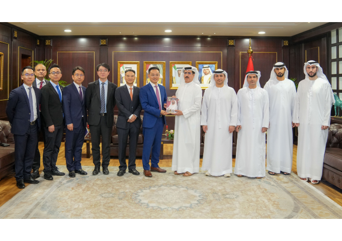 HE Saeed Mohammed Al Tayer meets Huawei’s new Regional President to strengthen strategic collaboration