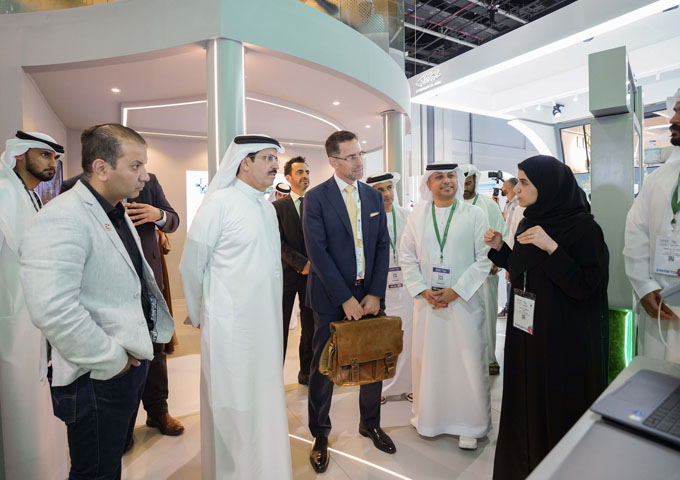 HE Saeed Mohammed Al Tayer meets Consul General of Canada and officials from global companies participating in GITEX Global