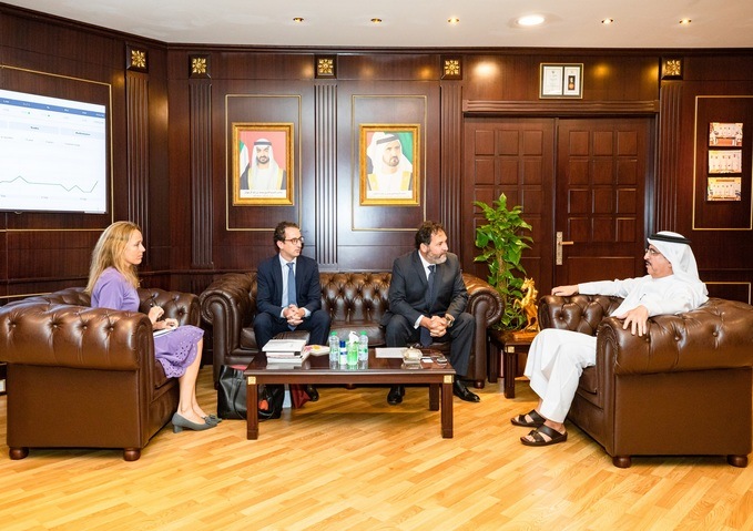 معالي سعيد محمد الطاير يستقبل القنصل العام للمملكة الهولندية في دبي والإمارات الشمالية