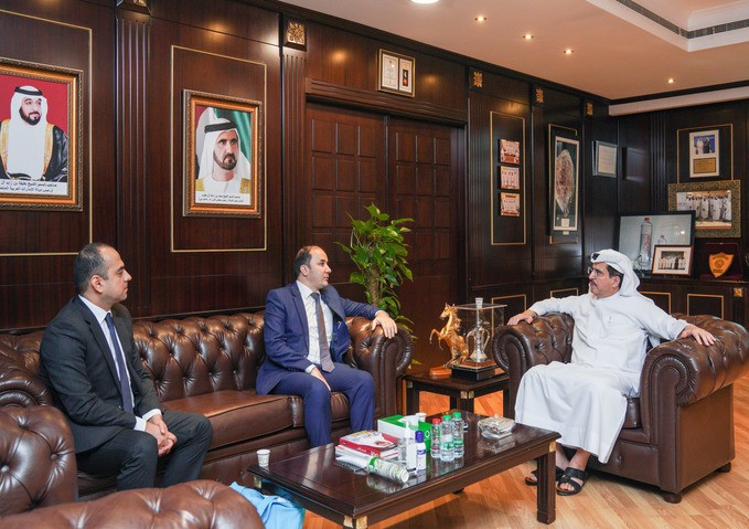 Saeed Mohammed Al Tayer receives Consul General of Tajikistan in Dubai