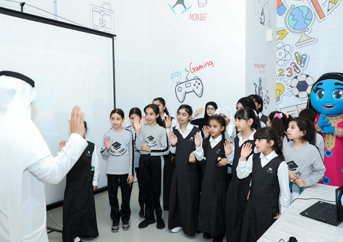 DEWA visits over 20 public schools to instil positivity at the start of the new academic year 