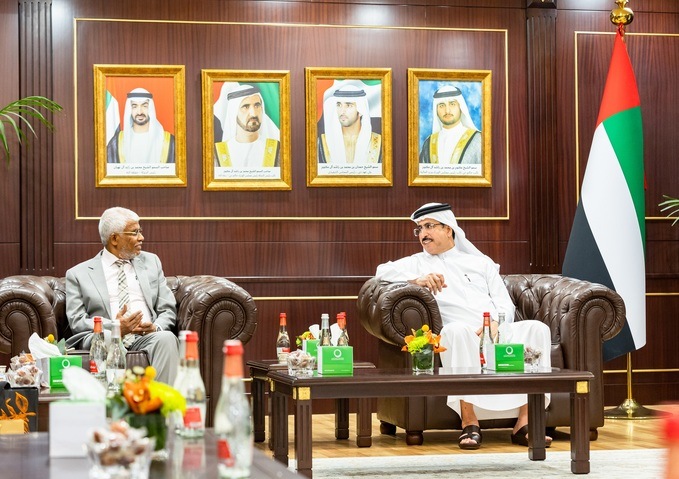 HE Saeed Mohammed Al Tayer meets Special Envoy of Sri Lankan President