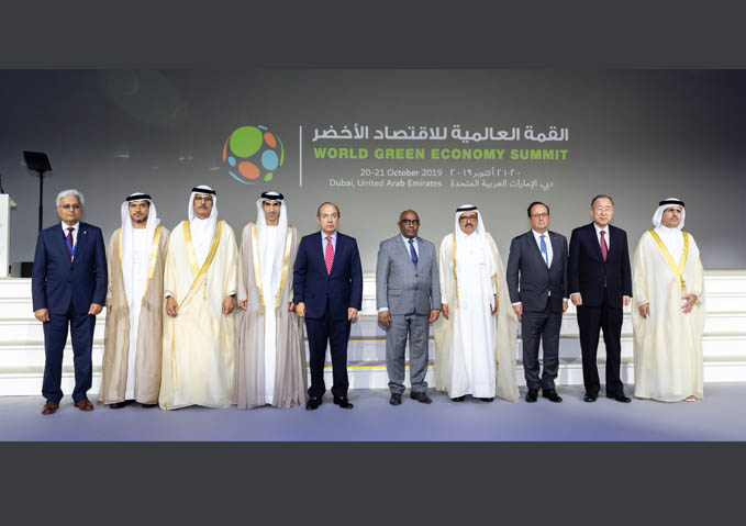 سمو الشيخ حمدان بن راشد آل مكتوم يفتتح فعاليات الدورة السادسة من القمة العالمية للاقتصاد الأخضر 2019