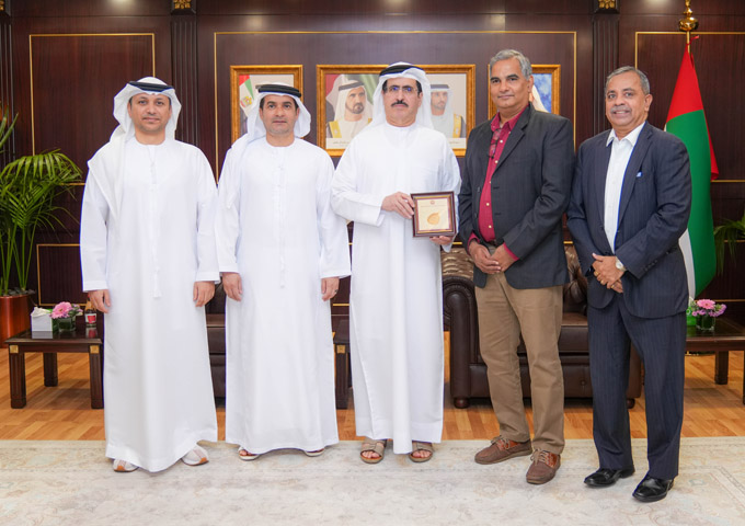 HE Saeed Mohammed Al Tayer welcomes Dean of Global Engagement at Indian Institute of Technology Madras