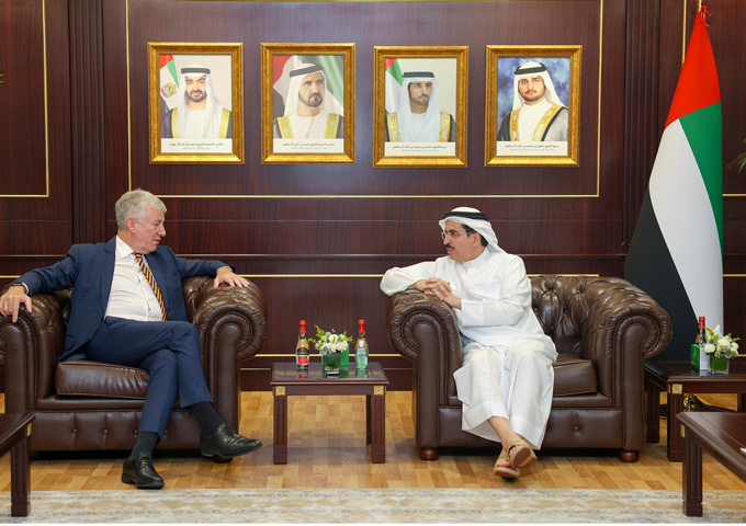 HE Saeed Mohammed Al Tayer discusses collaboration on sustainable energy Initiatives with CEO of Dubai Airports