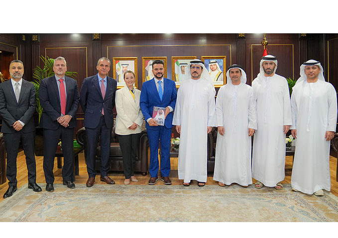 HE Saeed Mohammed Al Tayer meets high-level delegation from Eaton EMEA