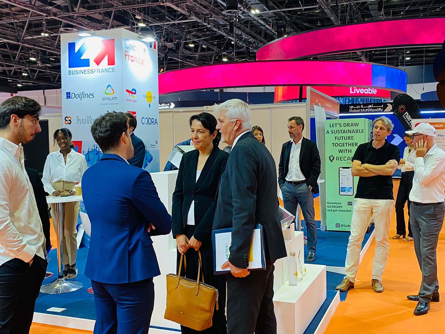 French pavilion at WETEX 2025 hosts international companies specialising in the latest future trends