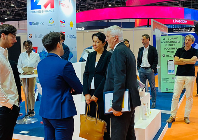 French pavilion at WETEX 2024 hosts global industry leaders
