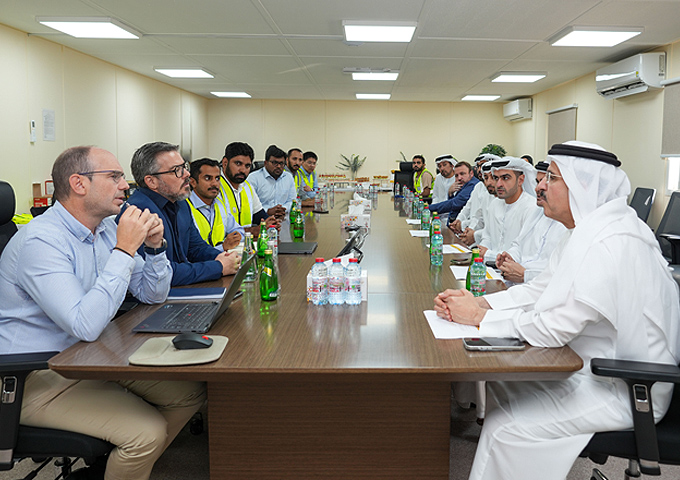 HE Saeed Mohammed Al Tayer reviews progress of the 1,800MW 6th phase of the Mohammed bin Rashid Al Maktoum Solar Park