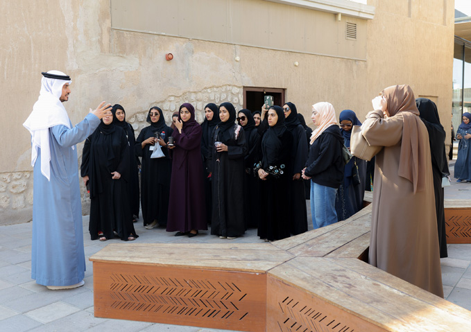 43 female employees from DEWA explore local heritage during visit to  Al Shindagha Museum