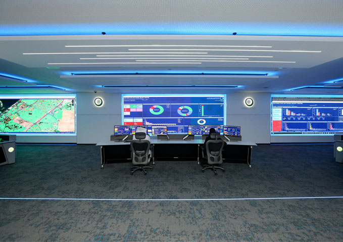 المركز الذكي لشبكة التوزيع التابع لهيئة كهرباء ومياه دبي يعزز ريادة دبي في التحول الرقمي وشبكة الكهرباء الذكية والمتطورة 