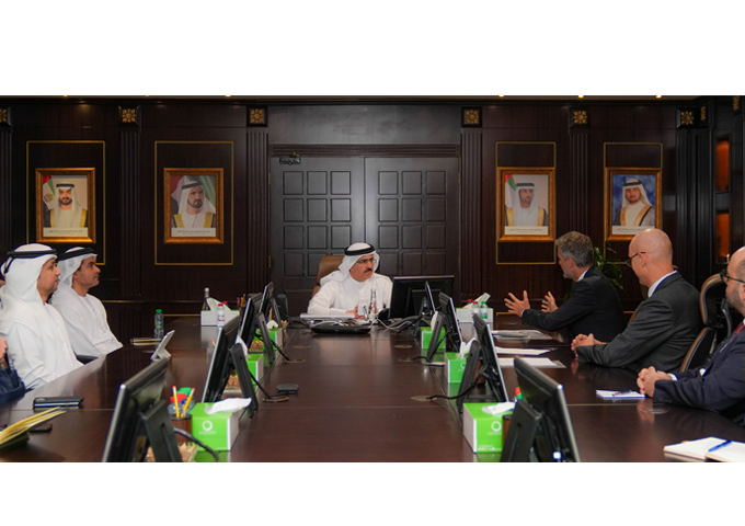 معالي سعيد محمد الطاير يستقبل القنصل العام للدنمارك