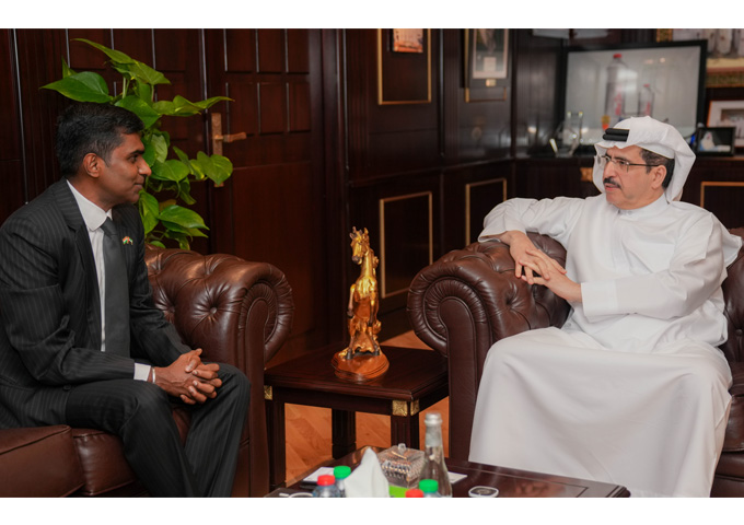 HE Saeed Mohammed Al Tayer welcomes Consul General of India to Dubai