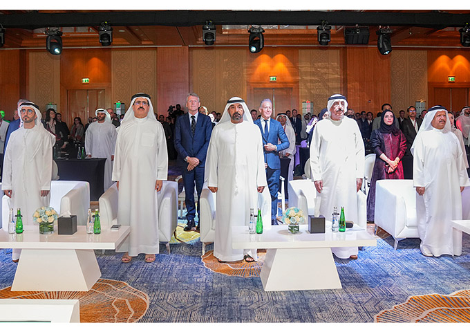 HE Saeed Mohammed Al Tayer delivers the opening speech at the 31st Annual Middle East Petroleum & Gas Conference (MPGC) 2024