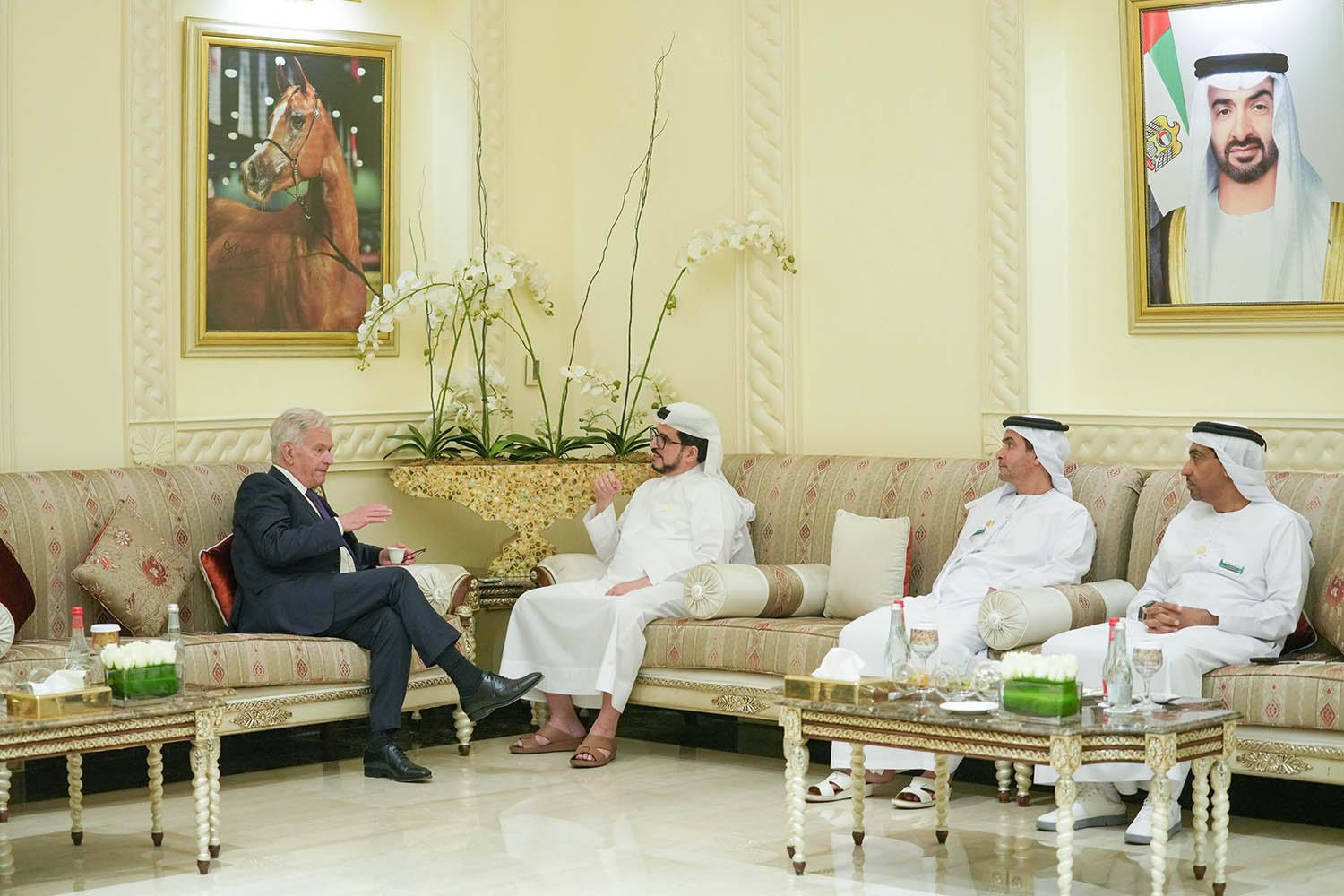 HE Saeed Mohammed Al Tayer receives former President of Finland