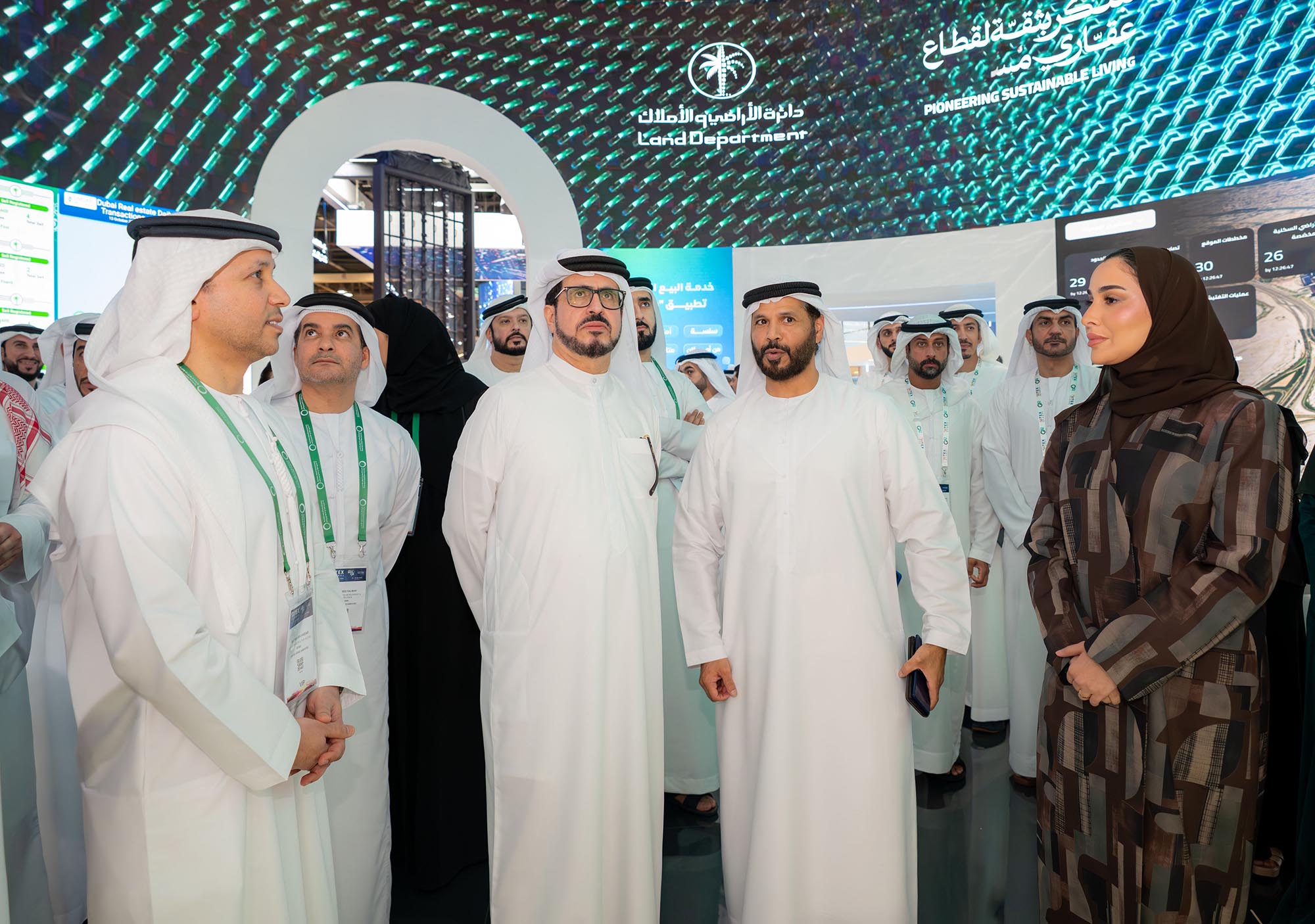 HE Saeed Al Tayer visits DEWA’s stand and other organisations participating in GITEX Global 2025