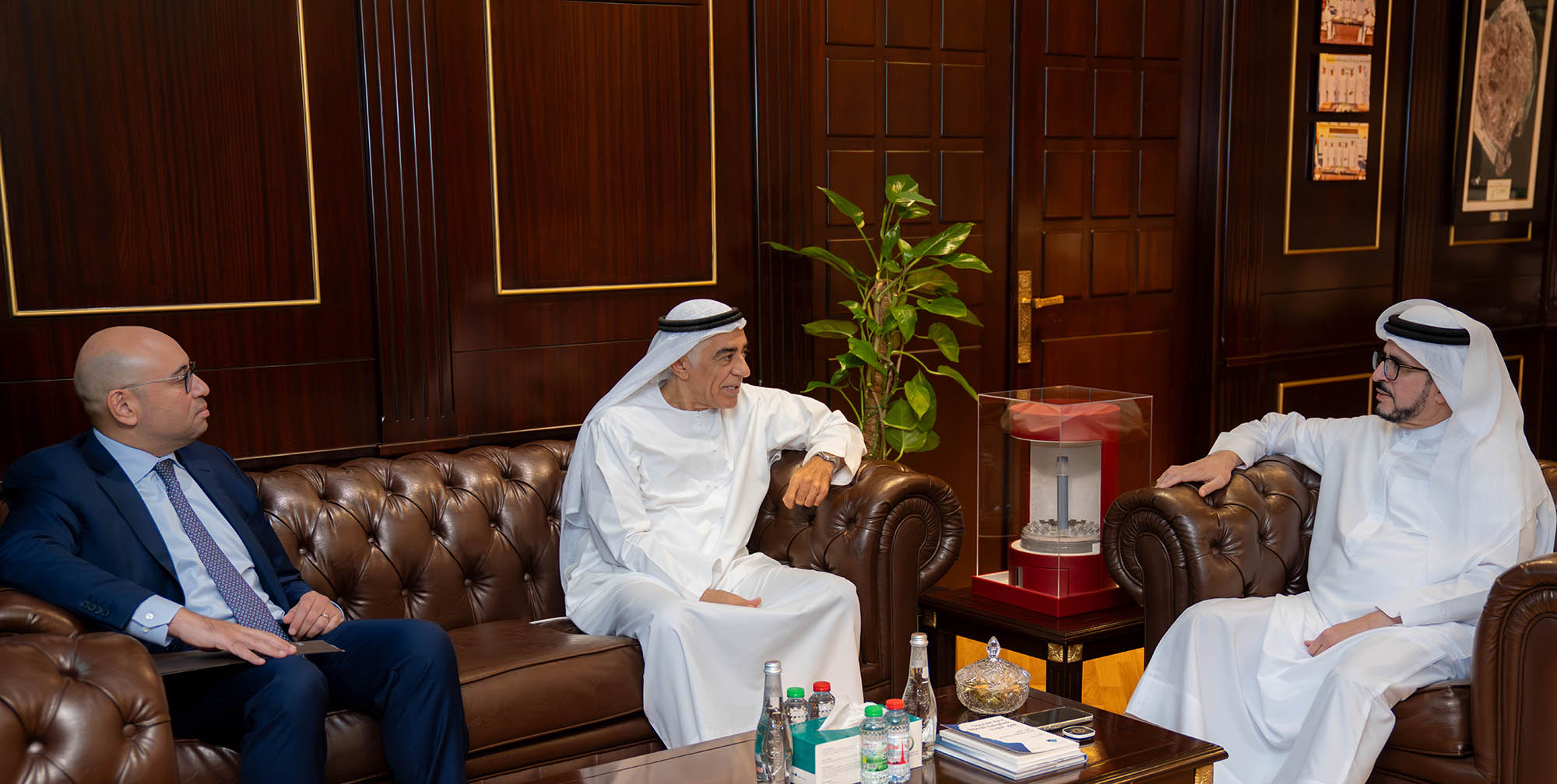 HE Saeed Mohammed Al Tayer meets Majid Al Futtaim Chairman to strengthen renewable energy and sustainability co-operation