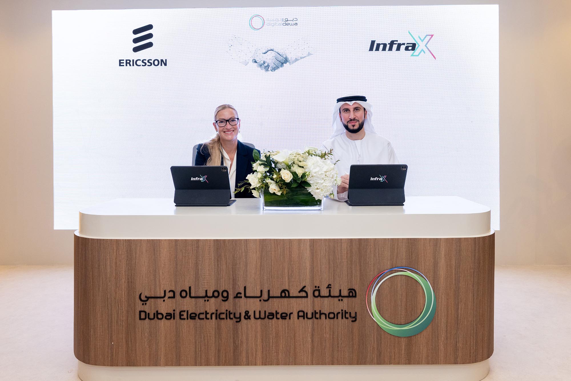 InfraX and Ericsson sign MoU to advance smart utilities in UAE 