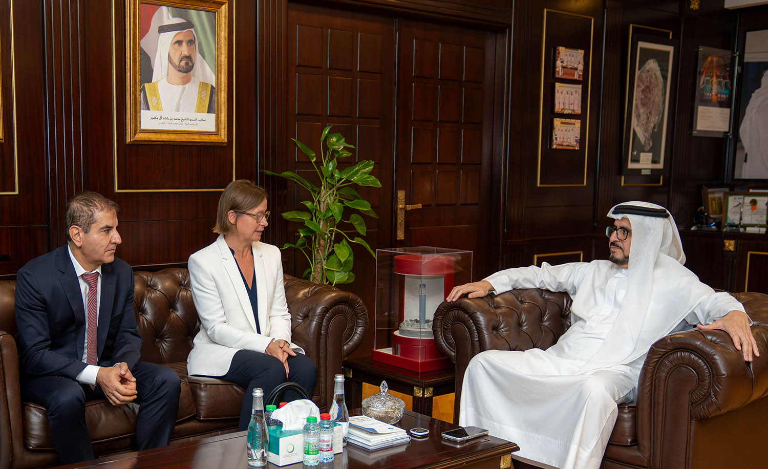 HE Saeed Al Tayer and Veolia’s Water Tech Zone CEO discuss co-operation in water innovation and sustainability