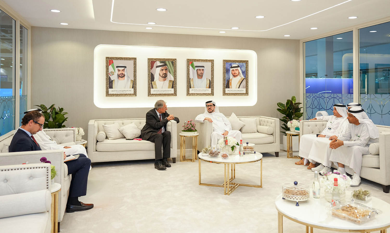 HE Saeed Mohammed Al Tayer welcomes Consul General of the Netherlands in Dubai at WETEX 2025