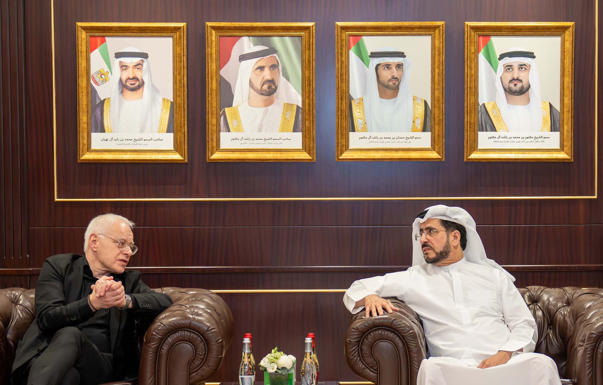 معالي سعيد محمد الطاير يلتقي نائب رئيس وزراء ولاية سارلاند الألمانية 