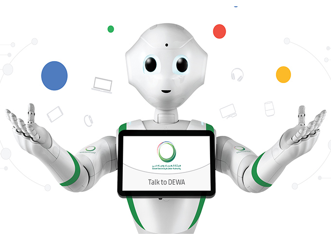 هيئة كهرباء ومياه دبي أول جهة حكومية تطلق موظفها الافتراضي "رماس" على منصة جوجل للذكاء الاصطناعي للإجابة على استفسارات متعامليها