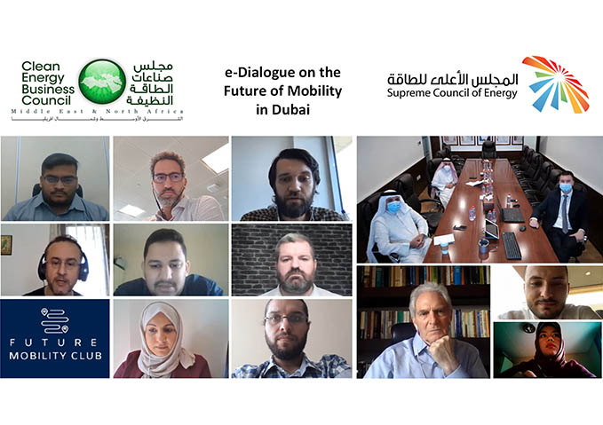 Dubai Supreme Council of Energy and Clean Energy Business Council establish dialogue on future of mobility in Dubai