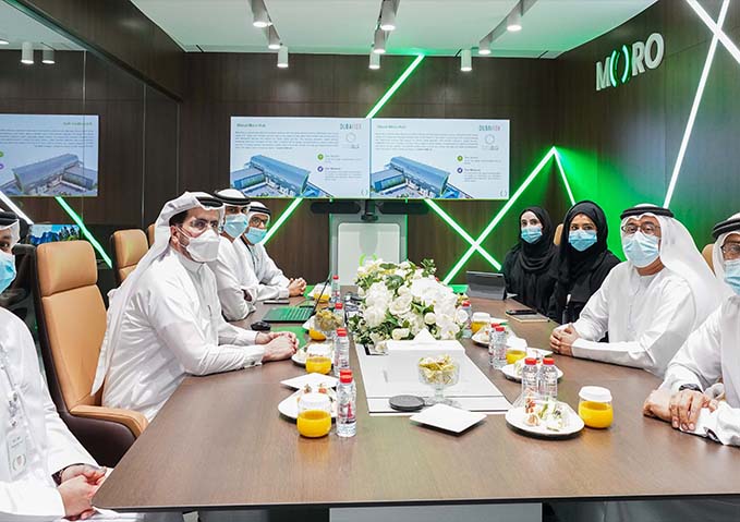 Dubai Electricity Water Authority Dewa Dubai Municipality Visits Moro Hub