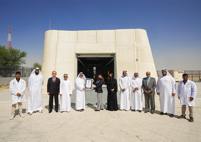 DEWA achieves Guinness World Record for world’s first 3D-printed laboratory