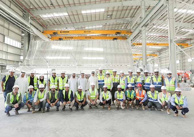 HE Saeed Mohammed Al Tayer reviews construction of 4th phase of the Mohammed bin Rashid Al Maktoum Solar Park